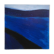 Blue abstract painting