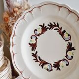 Assiettes plates Salins France