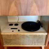 Meuble radio lecteur vinyles