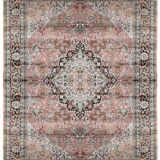 Tapis d'orient kashmir soie 2,03 x 2,95 m