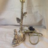 Brass art deco lamp  with putti