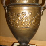 cherub vases