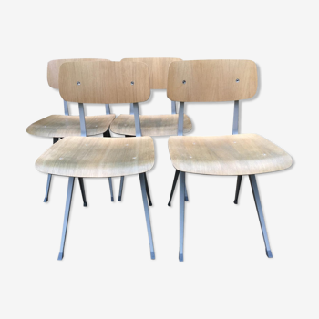 Chaises Friso Kramer et Wim Rietveld x Hays