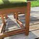 Suite of 6 rustic oak chairs