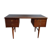 Scandinavian desk vintage teak