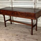 Mahogany piano table, J Jenkinson in London, before 1780.