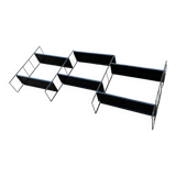 Vintage modular string shelf Tomado metal 1950