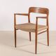 Niels O. Møller chair Model 56 in Teak, 1960s Denmark