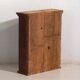 Antique painted pine wardrobe – Central Europe, around 1900