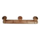 Porte manteau en bois 3 patères