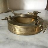 Vintage brass ashtray