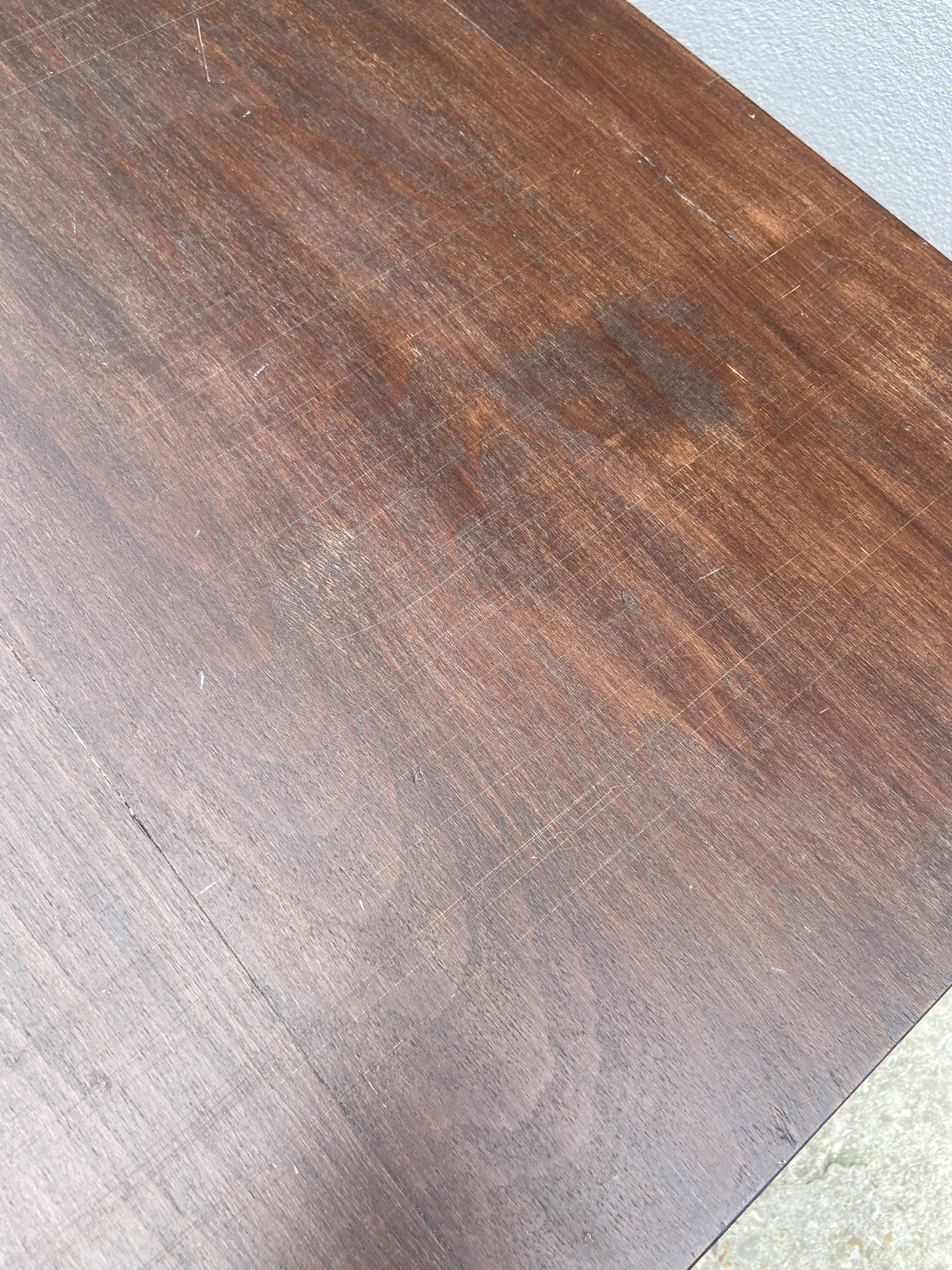 Wooden upholstery table