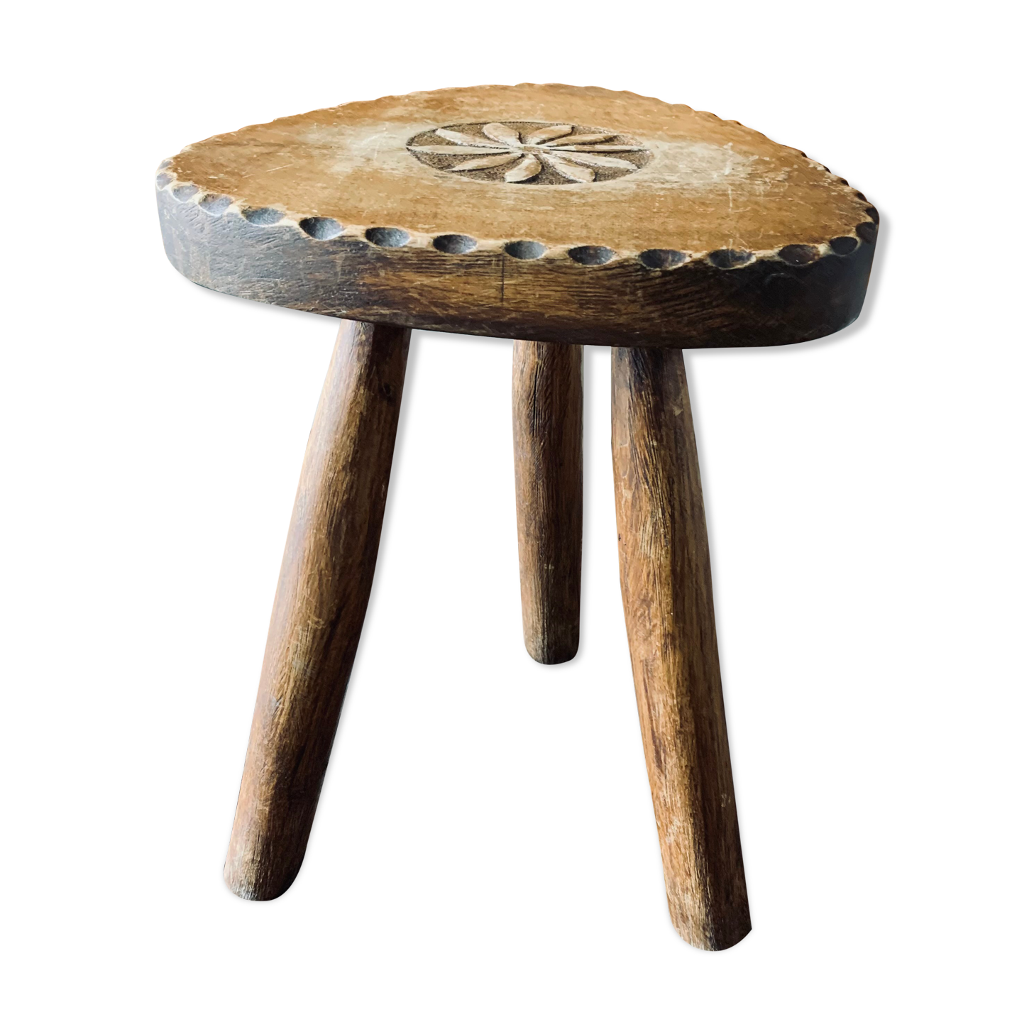 Tabouret brutaliste