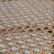 Vintage Bistro Chair with Woven Seat