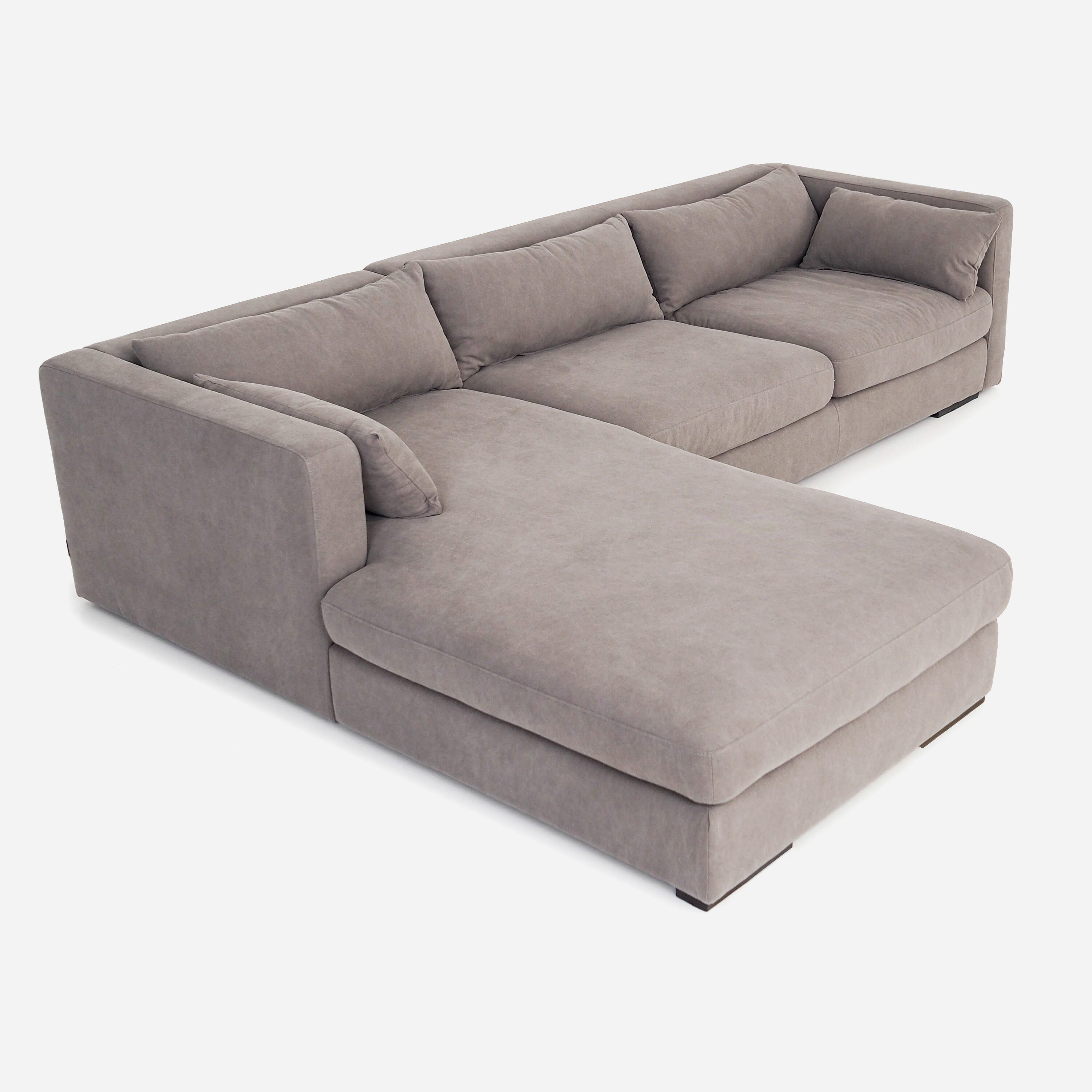 Corner sofa sztokholm grey, scandinavian design