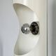 Vintage Space Age Floor Lamp in Steel and Chrome , 1970's Italian Floor lamp