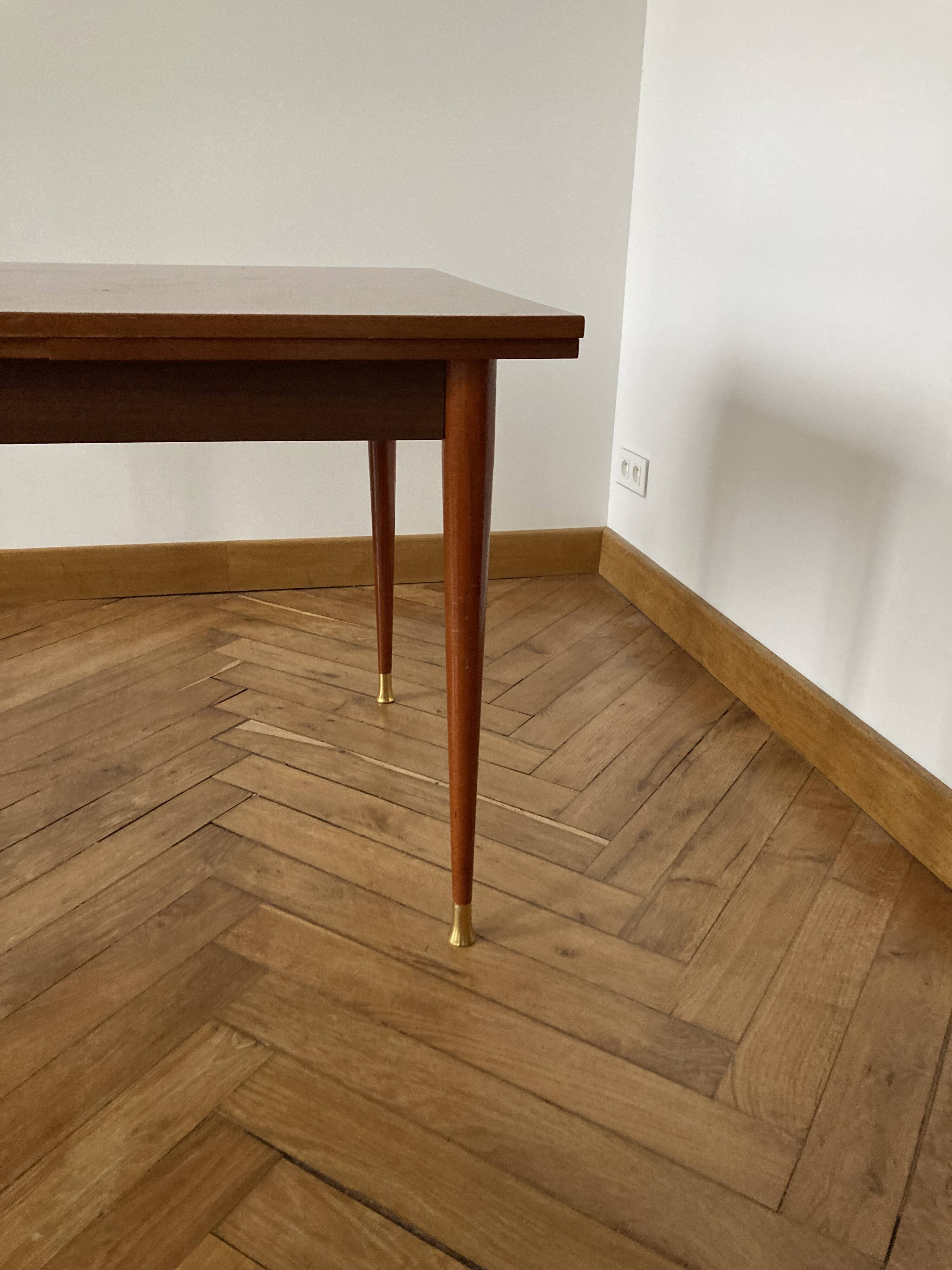 Scandinavian-style rectangular table