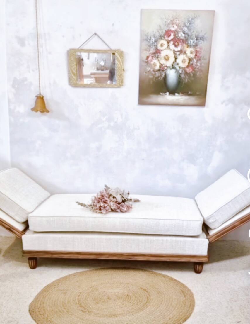 Banquette art déco hirondelle