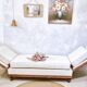 Art deco swallow bench