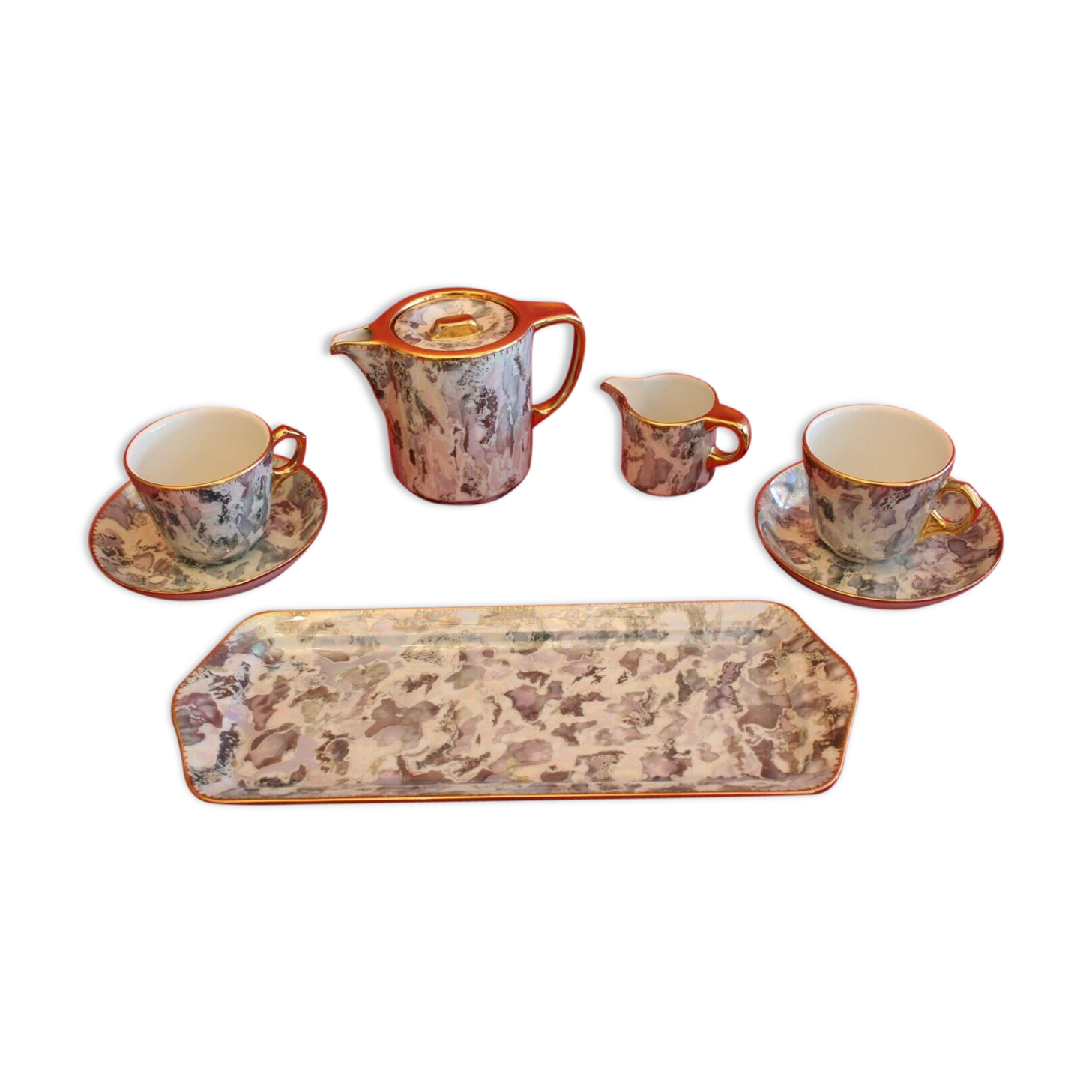 Doddoly Unique Tea Coffee Service - Cake Cake Dish - Pillivuyt