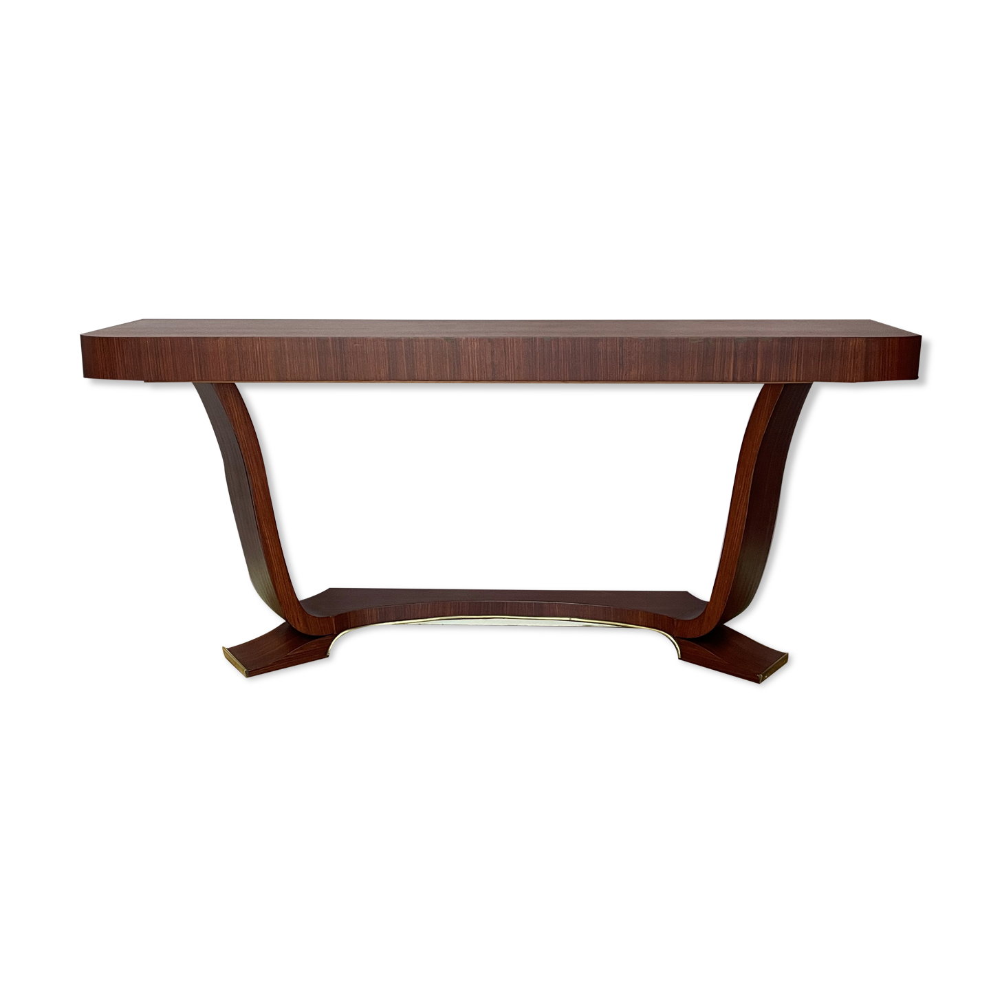 Art Deco console in rosewood