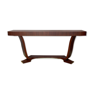 Console art-déco en palissandre