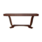 Art Deco console in rosewood