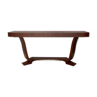 Art-deco rosewood console