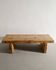 Vintage Swedish Mid Century Wooden Pine Bench by Roland Wilhelmsson, 1970s
