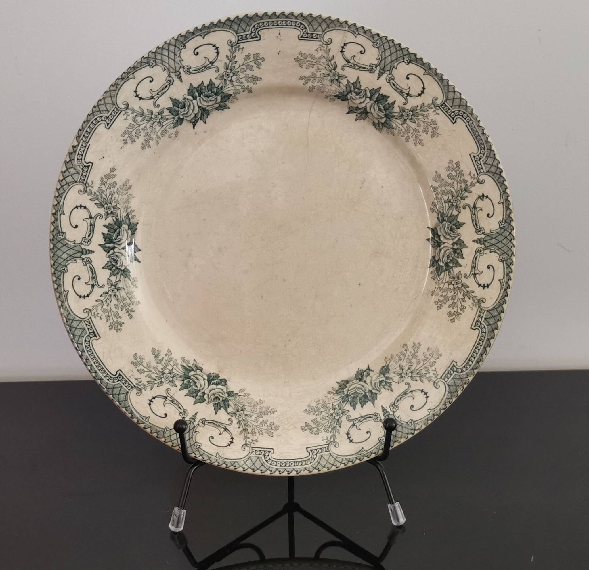 Plat Terre de Fer établissements Debray service Clichy