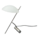 "girasole" lamp by de majo in chrome and opaline, italy 1990