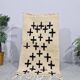 Handmade traditional wool rug, size 145 x 255 cm