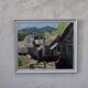 Contemporary Swedish oil painting on panel Gunnar S Malm 1960s