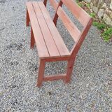 Wooden bench
