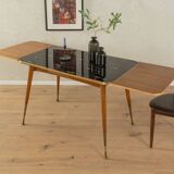 50s Extendable Glass/Wooden Table