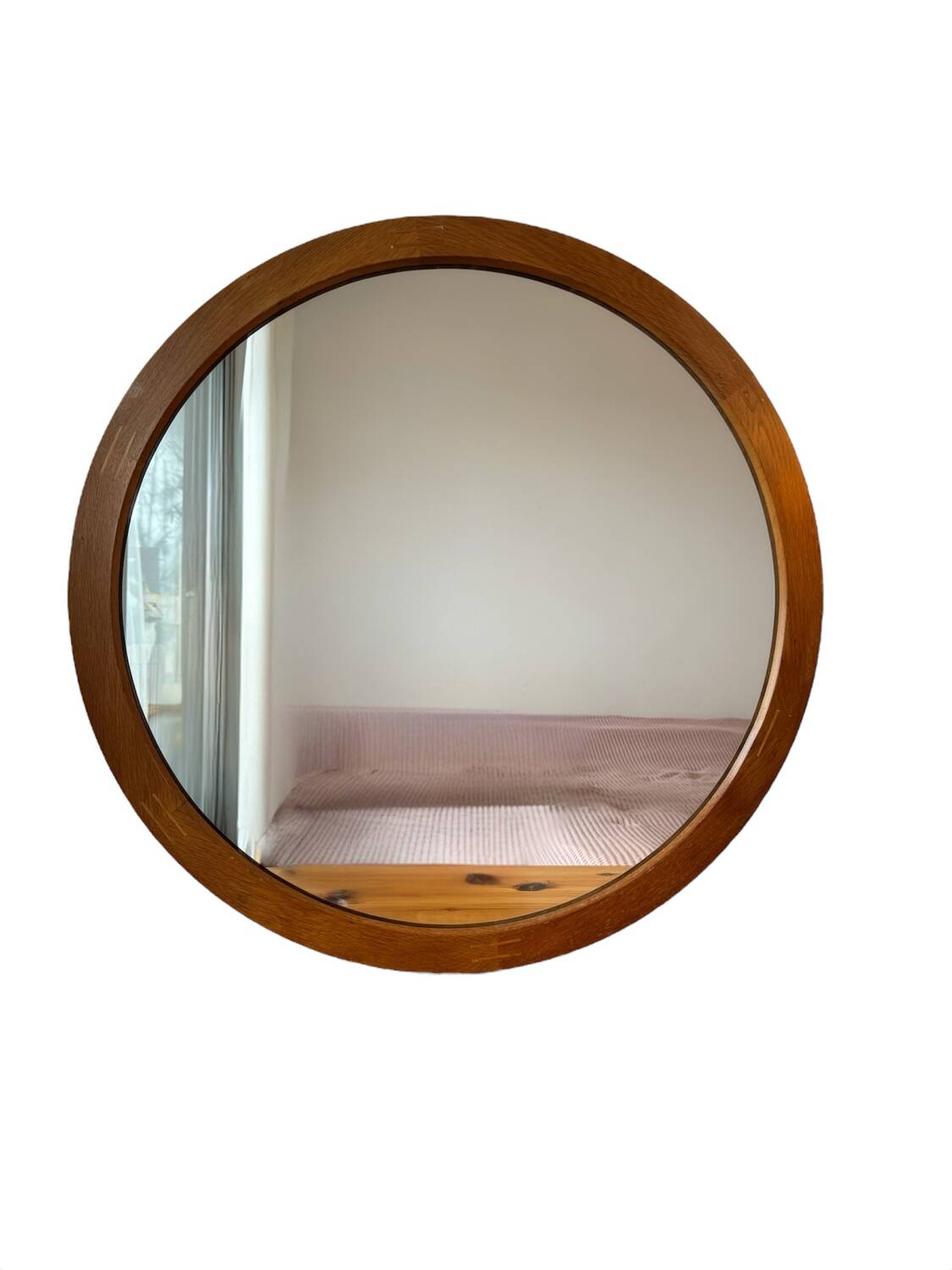 Miroir mural rond Aksel Kjersgaard n°280, 1960s