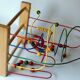 Labyrinth - large wood and metal toy for babies and toddlers