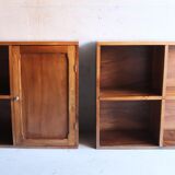 Art deco library in solid wood