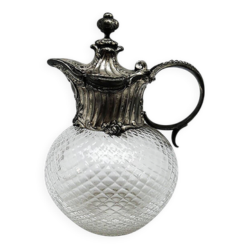 Carafe à vin Art Nouveau du 20e siècle de WMF, Allemagne, années 1890.