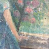 Painting Young Girl in the Hat