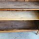 Display cabinet louis xvi style 2 doors in walnut