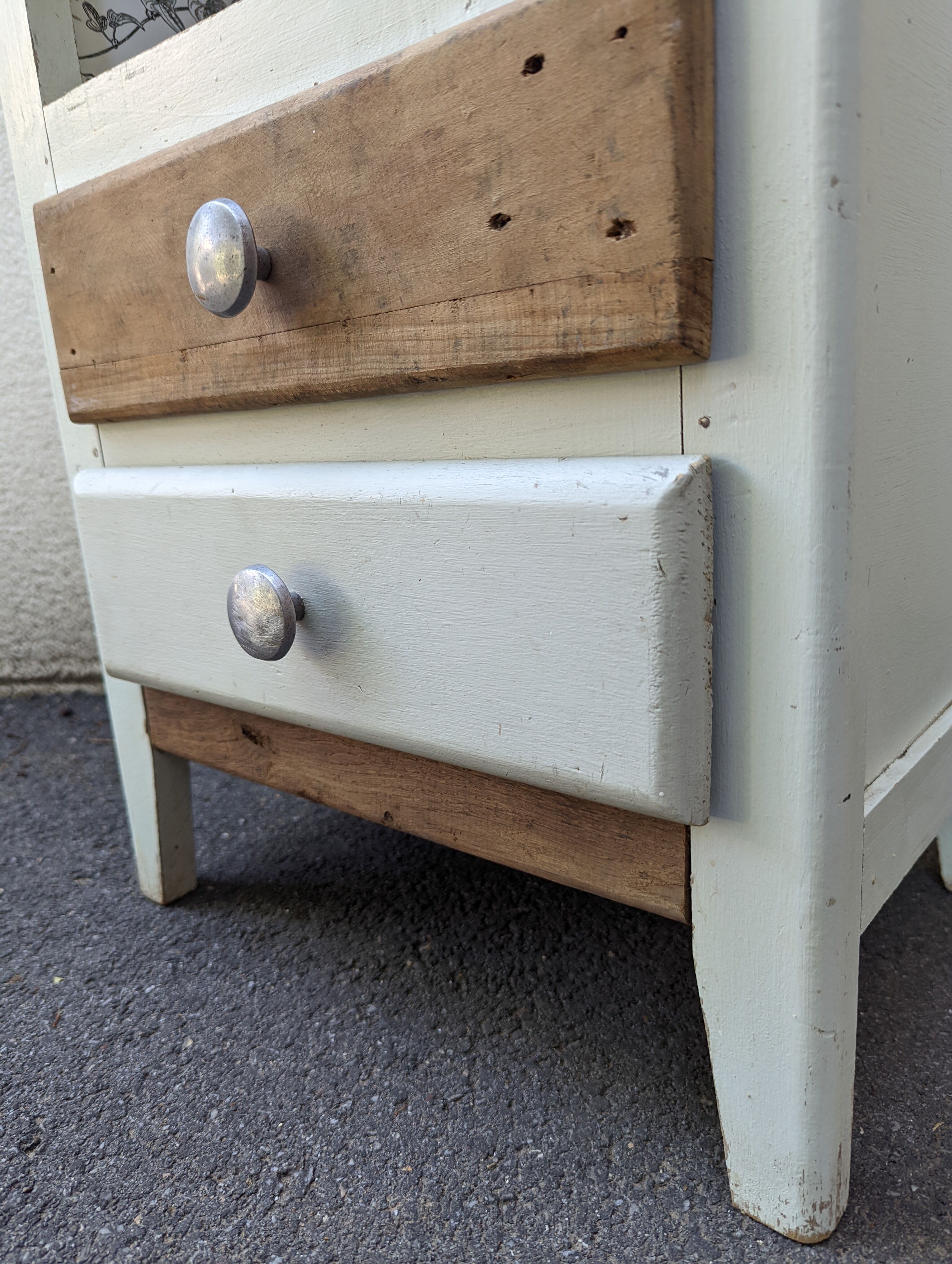 Vintage bedside table