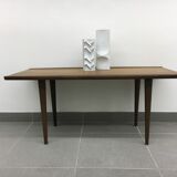 1960's rectangular mid-century teak coffee table
