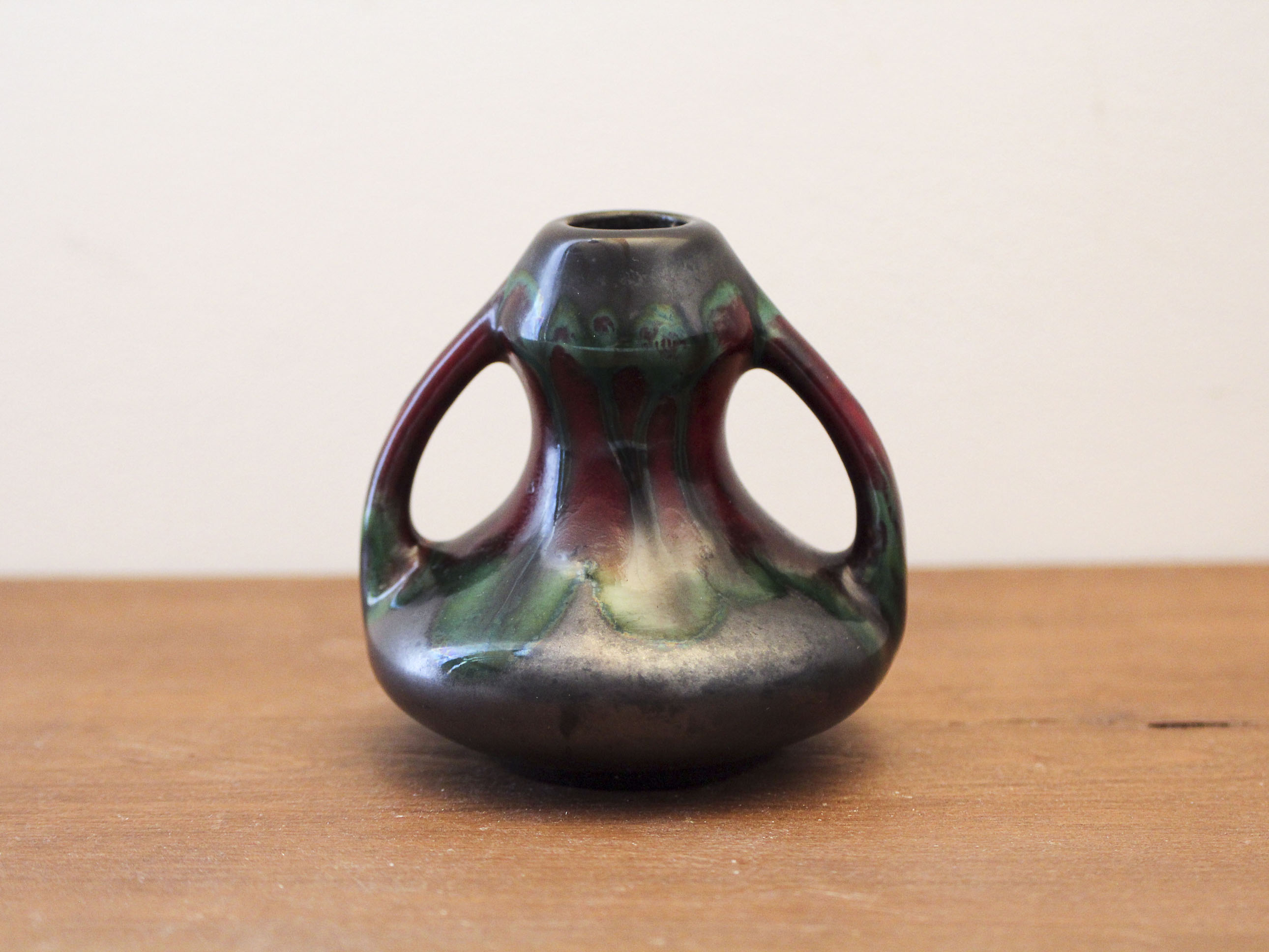 Art Deco vase from the Faiencerie de Thulin Belgium