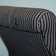 Vintage Striped Chair by Ralph Lauren for Henredon