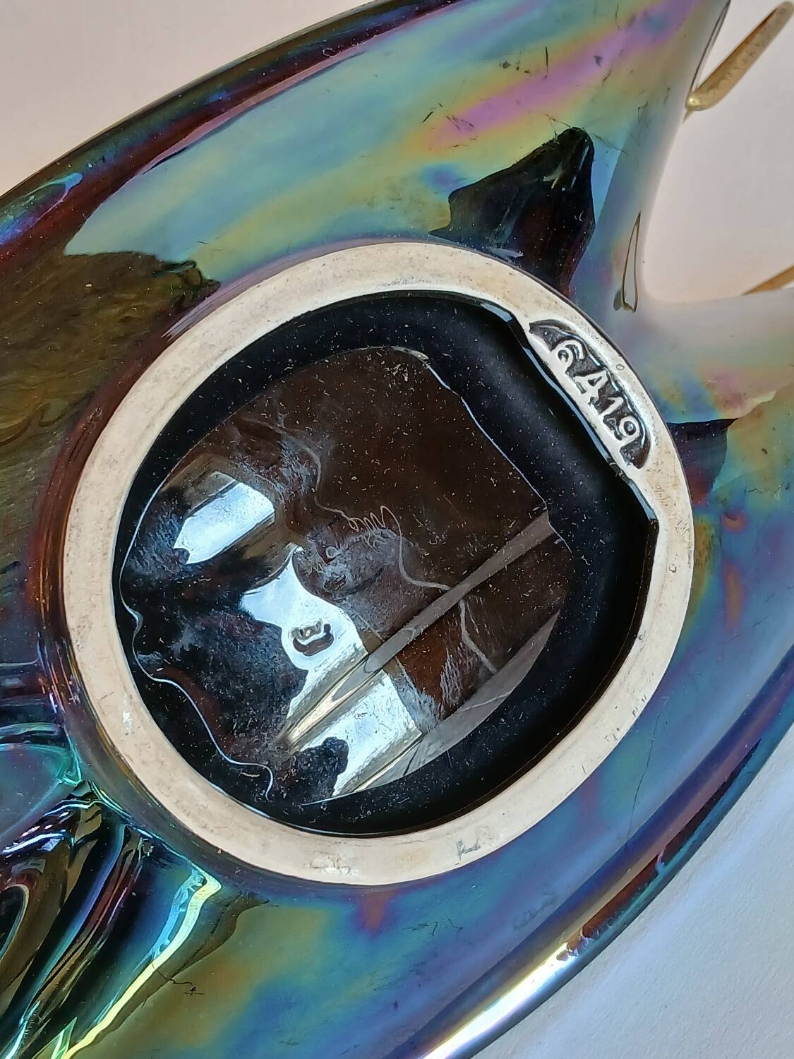 Verceram ceramic bowl from the 1960s