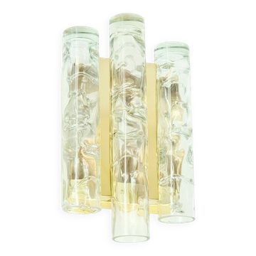 Applique en verre de Murano de style mid-century moderne de Doria, Allemagne, années 1960