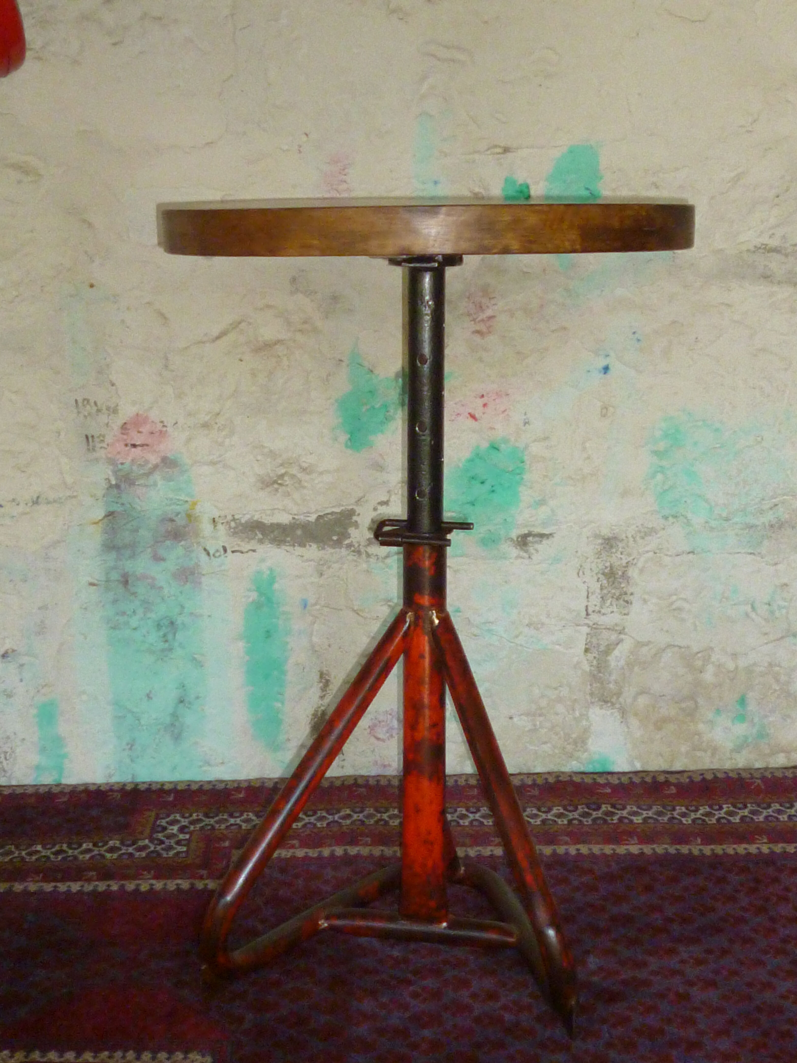Industrial design coffee table