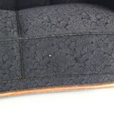 1930s Art Deco Curved Banana Sofa