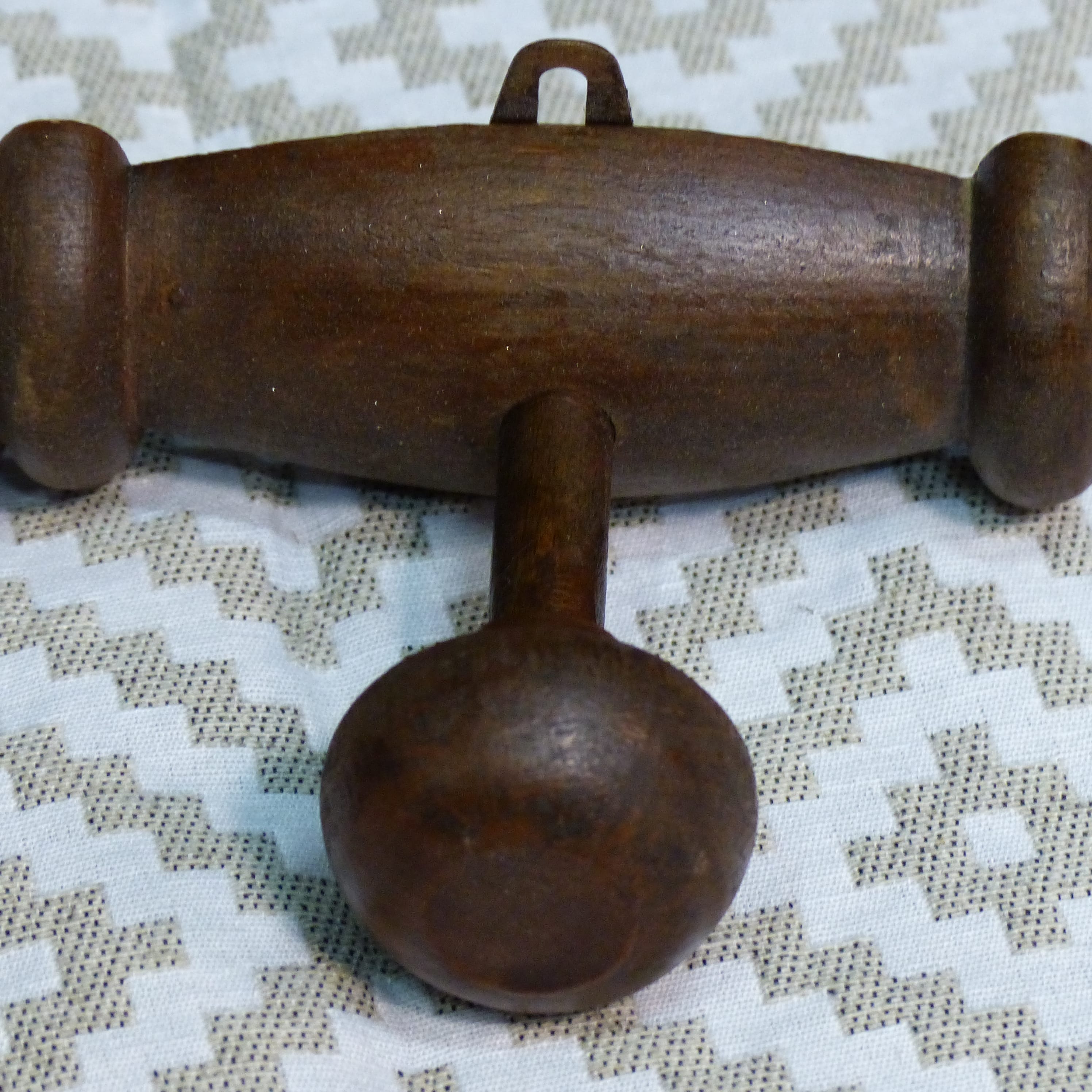Vintage wooden coat rack